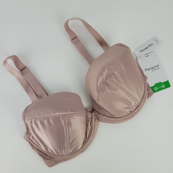 NWT Panache Zara Nude Multiway Padded Plunge Bra 30DD - Picture 2 of 10